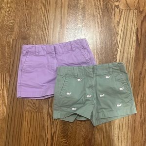 Two Pairs Girls’ Size 8 Vineyard Vines Shorts